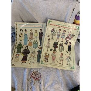 SEALED!* vintage KATE GREENWAY CUT-OUT PAPER DOLLS‎ ~ AND Betty Bonnet